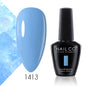 Verniz Gel NAILCO 15ml Série Vermelho Escuro – Cores Glitter UV Manicure Profissional Semi-Permanente