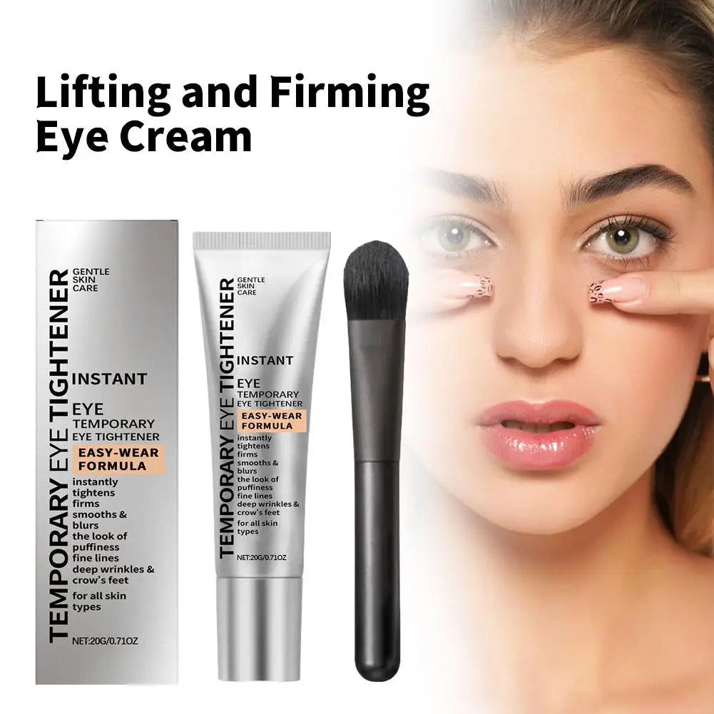 Creme Olhos Tensor Instantâneo Anti-Rugas – Efeito Lifting Imediato Firmeza Suaviza Linhas Finas