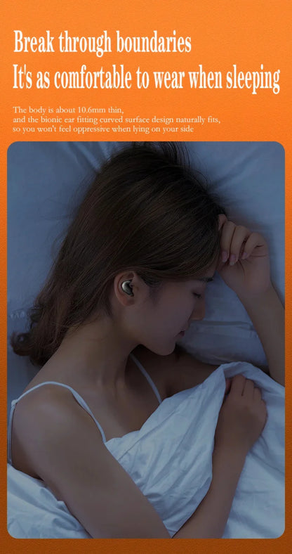 Xiaomi Mijia Sleep Earbuds Bluetooth 5.3 - Auriculares Invisíveis para Dormir com Cancelamento de Ruído