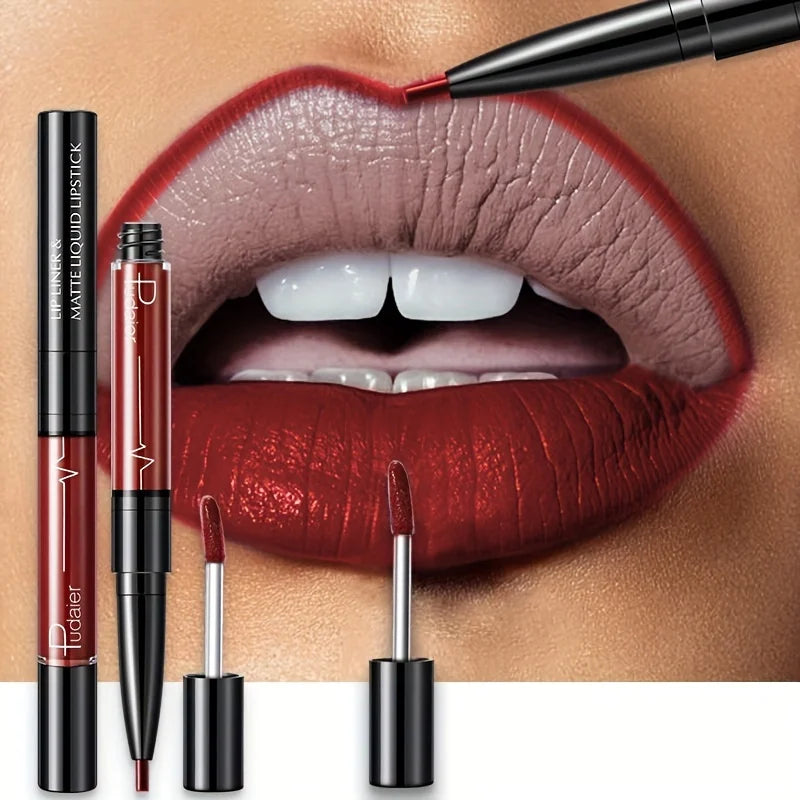 Delineador Labial À Prova de Água – Alta Pigmentação | Longa Duração | Resistente ao Suor | Contorno Perfeito
