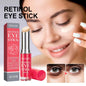 Creme Olhos Stick Retinol Anti-Idade – Reduz Linhas Finas Bolsas Remove Olheiras Escuras Essência Anti-Rugas