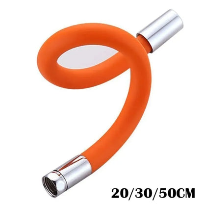 Extensor Torneira Flexível 360º Silicone - Tubo Alongador Rotável | 20/30/50cm