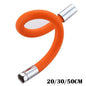 Extensor Torneira Flexível 360º Silicone - Tubo Alongador Rotável | 20/30/50cm