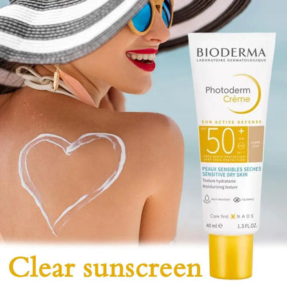 Protetor Solar Transparente SPF50+ BIODERMA | Leve, Resistente ao Suor e À Prova de Água