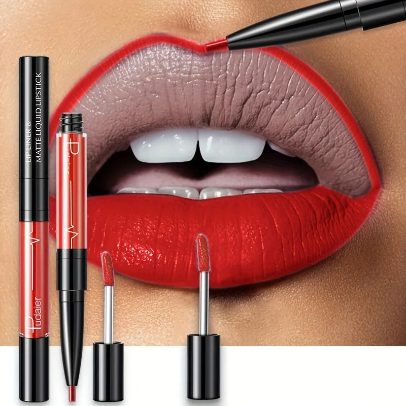 Delineador Labial À Prova de Água – Alta Pigmentação | Longa Duração | Resistente ao Suor | Contorno Perfeito