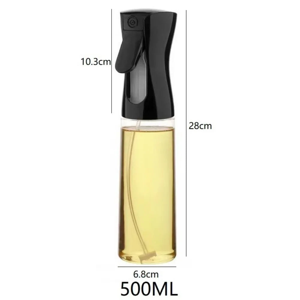 Spray de Óleo para Cozinha - Pulverizador Dispensador Azeite Reutilizável Grau Alimentar Vinagre
