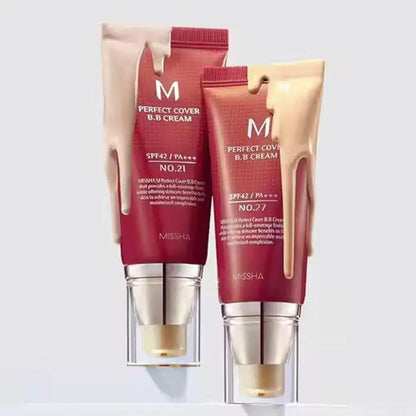 BB Cream Corretor de Poros | Base Líquida Longa Duração Controlo Oleosidade