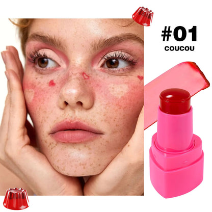 Blush Stick 2 em 1 Handaiyan | Tint Jelly para Lábios e Maçãs do Rosto