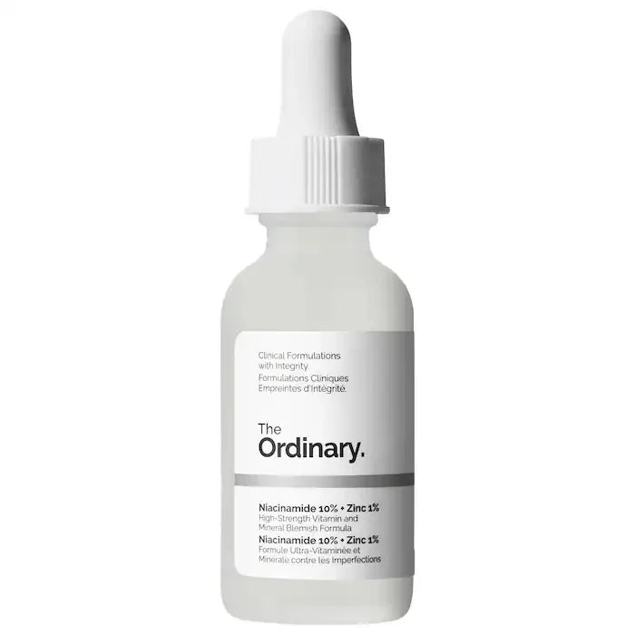 Sérum Niacinamida 10% + Zinco 1% | Poros Finos, Pele Radiante e Sem Brilho