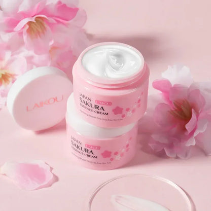 Creme Hidratante LAIKOU Sakura 25g – Clareador Nutritivo Controlo Oleosidade Reparador Hidratação Profunda