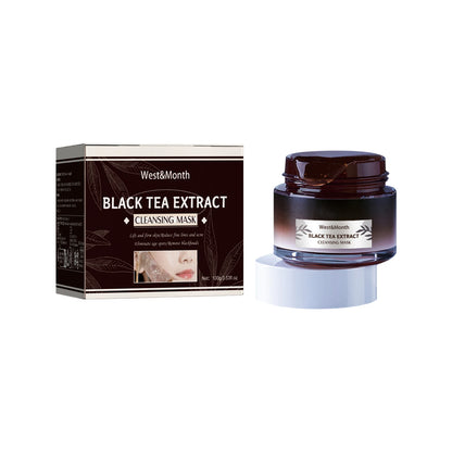Máscara Facial West&Month Chá Preto - Limpa Poros Ilumina Rejuvenesce