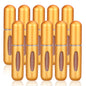 Frasco Perfume Recarga Inferior 5ml Kit 10un – Spray Recarregável Portátil Vazio Cosmético Viagem