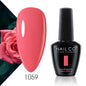Verniz Gel NAILCO 15ml Série Vermelho Escuro – Cores Glitter UV Manicure Profissional Semi-Permanente