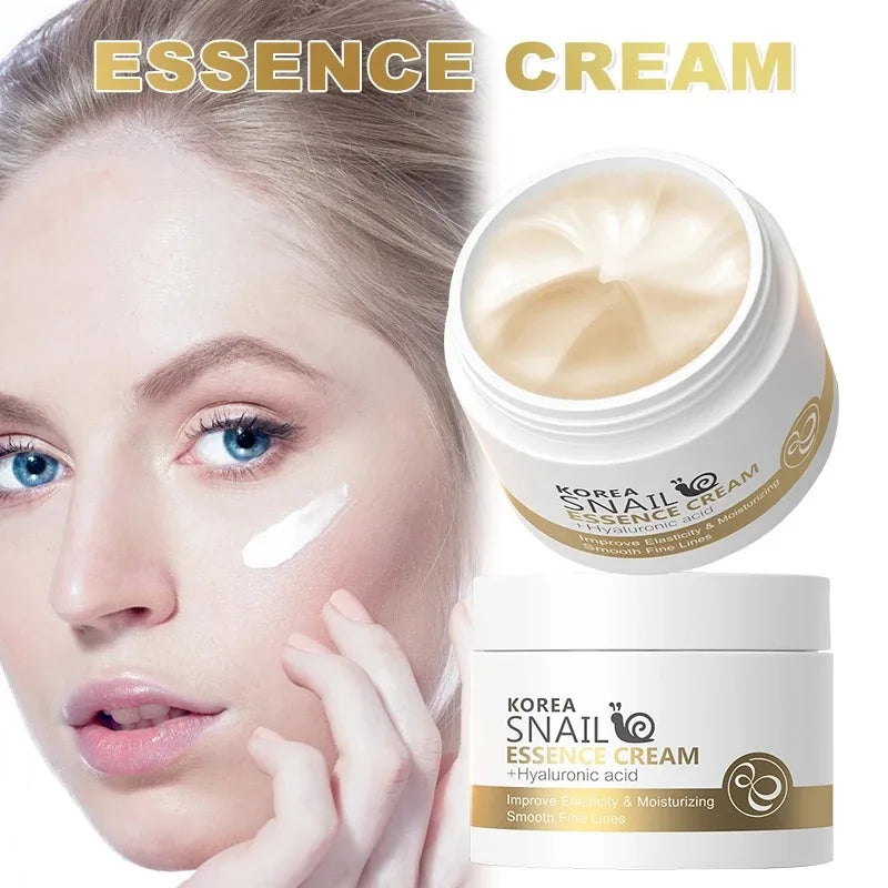 Creme Facial LAIKOU Caracol Anti-Idade 25g | Hidratante que Reduz Rugas e Repara a Pele
