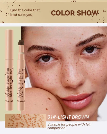 Caneta de Sardas Artificiais Waterproof | Efeito Natural e Duradouro