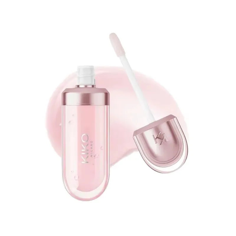 Gloss Labial KIKO 3D Hydra Espelho – Brilho Shimmer Hidratante Perolado Volumizador Não Transfere