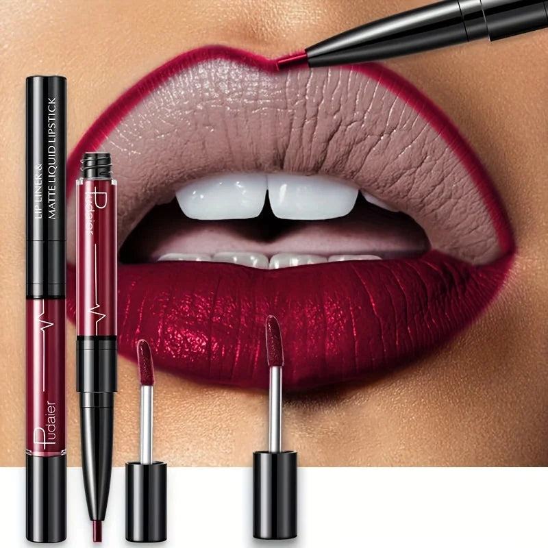 Delineador Labial À Prova de Água – Alta Pigmentação | Longa Duração | Resistente ao Suor | Contorno Perfeito