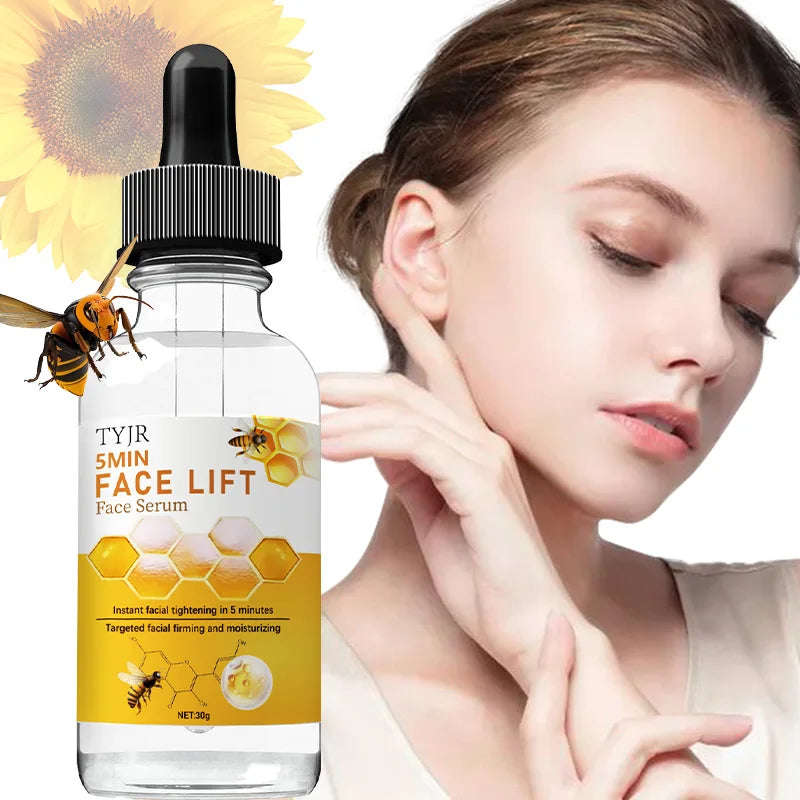Essência Veneno de Abelha 30ml | Hidratante com Ácido Hialurónico para Pele Firme