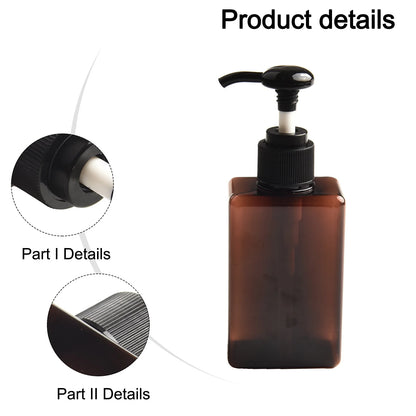 Dispensador Espuma Sabonete 150ml PETG - Recarregável Gel Banho Champô | 3 Cores