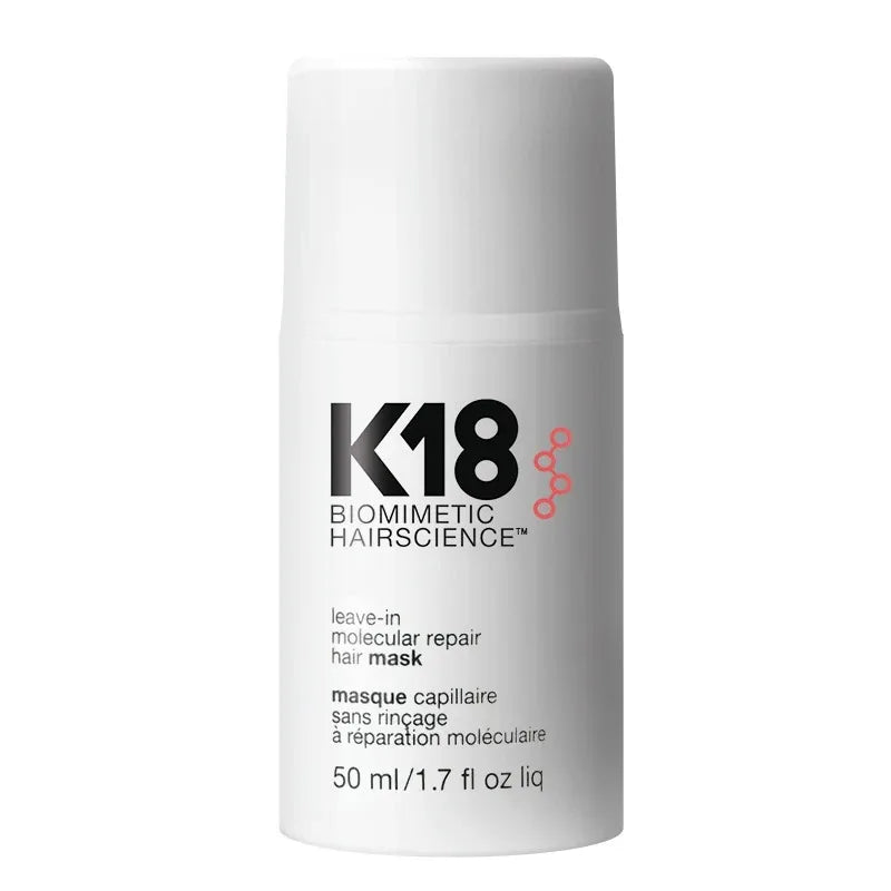 Máscara Capilar K18 Leave-In Reparação Molecular – Tratamento de Queratina para Cabelo Macio e Saudável