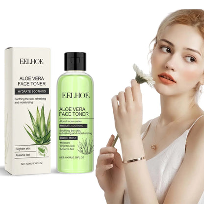 Tónico Facial Aloe Vera 100ml - Hidratante Controlo Oleosidade Refrescante