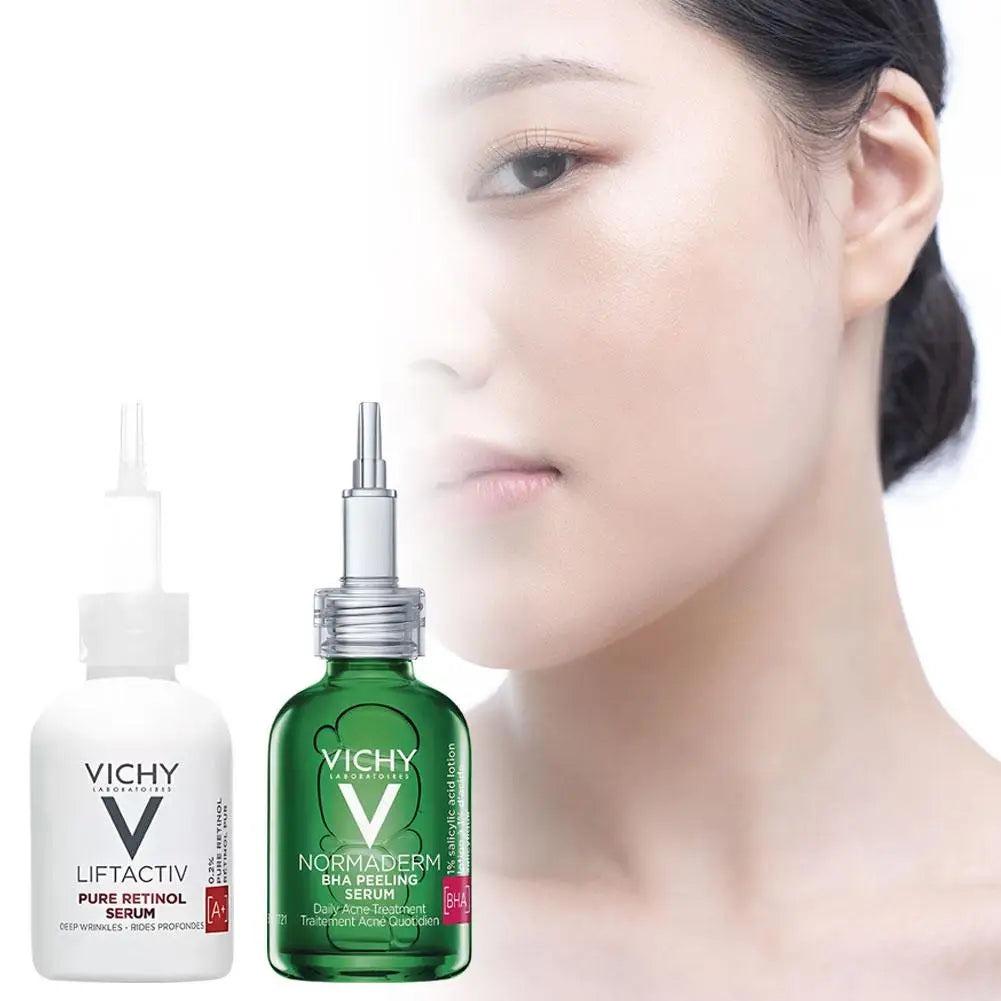 Creme Reparador Facial VICHY Ácido Salicílico 16% VC - Sérum Ácido Hialurónico B3 Retinol