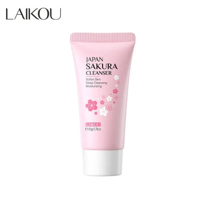 Espuma de Limpeza LAIKOU 50g | Remove Pontos Negros e Controla Oleosidade