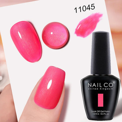 Verniz Gel NAILCO 15ml UV/LED Sem Hema/TPO – Base e Top Coat Profissional Semi-Permanente