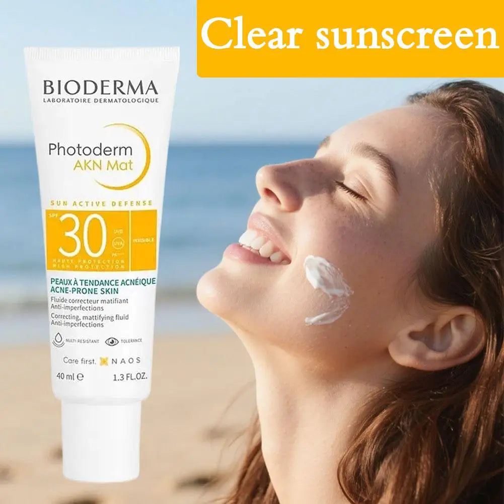 Protetor Solar Transparente SPF50+ BIODERMA | Leve, Resistente ao Suor e À Prova de Água