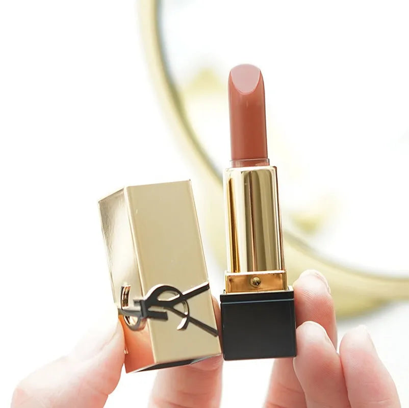 Batom YSL Rouge Pur Couture Mini | Acetinado Hidratante e Duradouro
