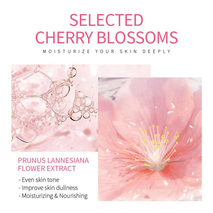 Gel Limpeza LAIKOU Sakura 100g – Controlo Oleosidade Hidratação Duradoura Limpeza Profunda Poros