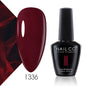 Verniz Gel NAILCO 15ml Série Vermelho Escuro – Cores Glitter UV Manicure Profissional Semi-Permanente