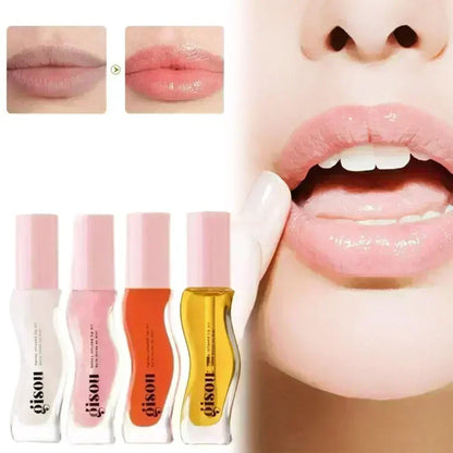 Gisou Lip Balm Óleo Labial Glazed Plum – Hidratação, Volume e Brilho para Lábios Perfeitos