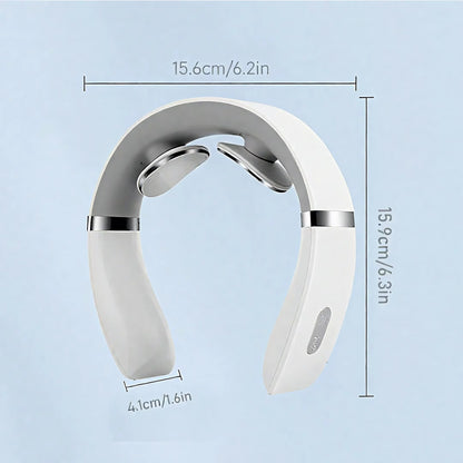 Massajador Cervical Portátil USB | Alívio de Tensão no Pescoço e Ombros em Casa