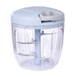 Picador Alho Manual 500/900ml Rotativo - Triturador Cebola Vegetais Carne Acessório Cozinha