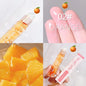 Óleo Labial Roller Hidratante 8ml - Gloss Nutritivo Transparente Abacate Frutas Cuidado Labial