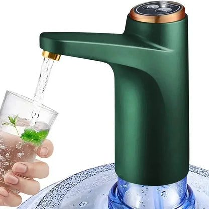 Bomba de Água Elétrica USB Recarregável | Dispensador Automático para Garrafão