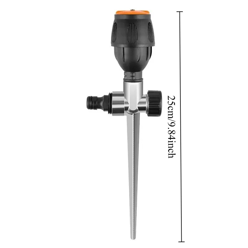 Aspersor Automático 360º Premium | Rega Rotativa Inteligente para Jardim