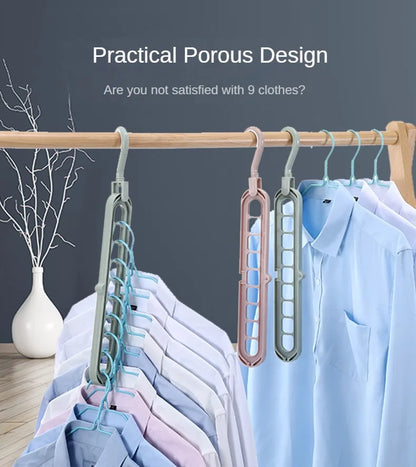 Cabide Multifuncional Dobrável | Organização Inteligente para Roupas