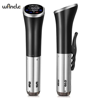 Sous Vide Wancle 1100W LCD - Circulador Imersão Cozinha Precisão IPX7 Impermeável Display Digital