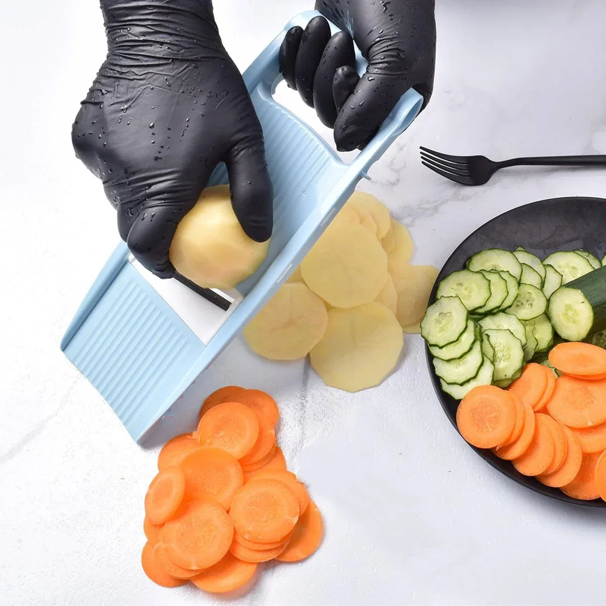 Mandoline Slicer 5 em 1 Multi Lâminas