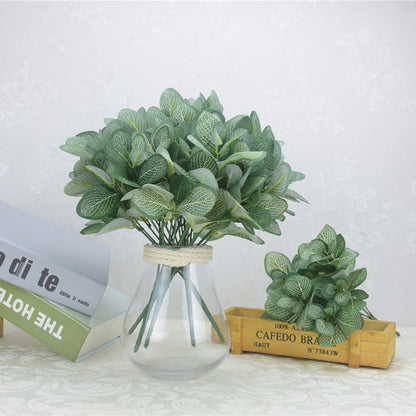 Buquê de Flores Artificiais | Decoração Verde para Vasos e Interiores